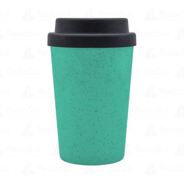 Copo de Café Personalizado ecológico com fibra de bambu Copo de Café Personalizado ecológico com fibra de bambu